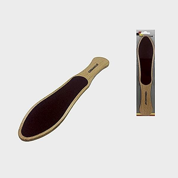 Терка GM-195-02 деревянная педикюрная 100/180 влагостойкая Терка GM-195-02 деревянная педикюрная 100/180 влагостойкая