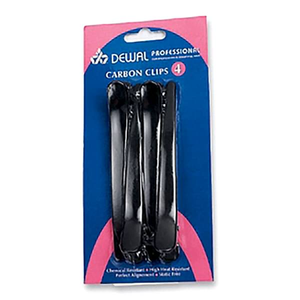 Dewal - Зажимы черный, карбоновый 9 см, 4 шт Dewal - Зажимы черный, карбоновый 9 см, 4 шт